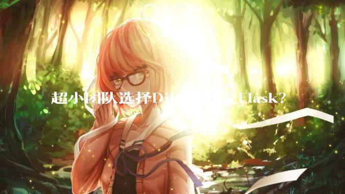 超小团队选择Django还是Flask？